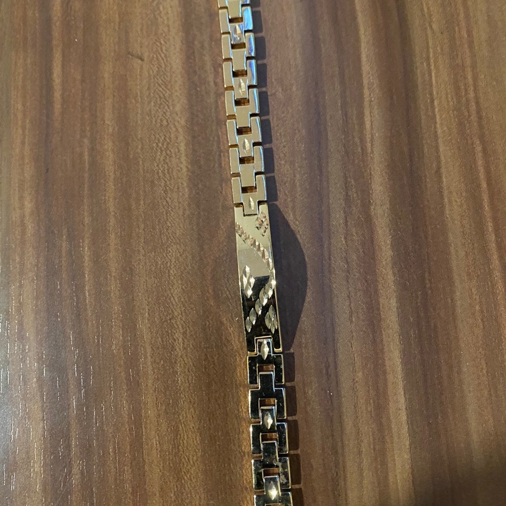 Rose gold bracelet